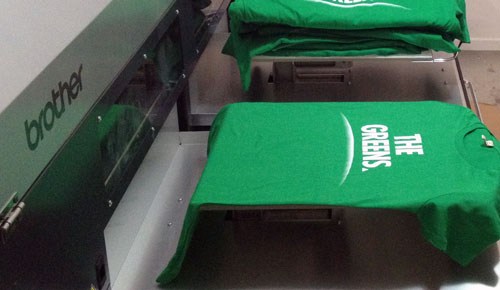 Greens Queensland T Shirt Printing