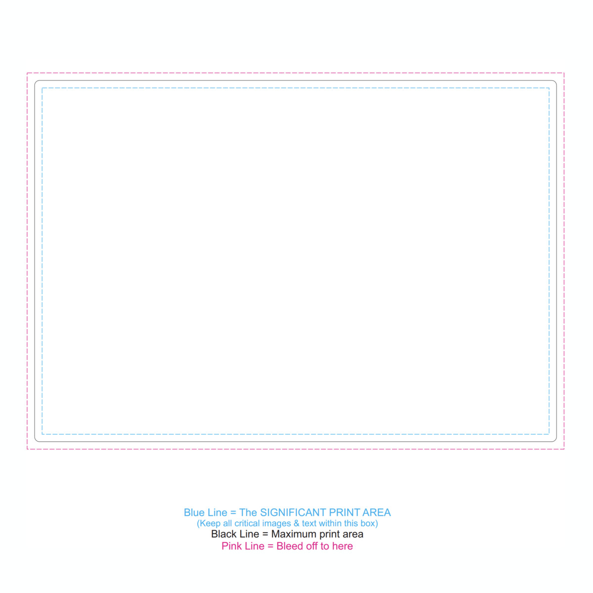 Fridge Magnet 210 x 145mm - Rectangle Front