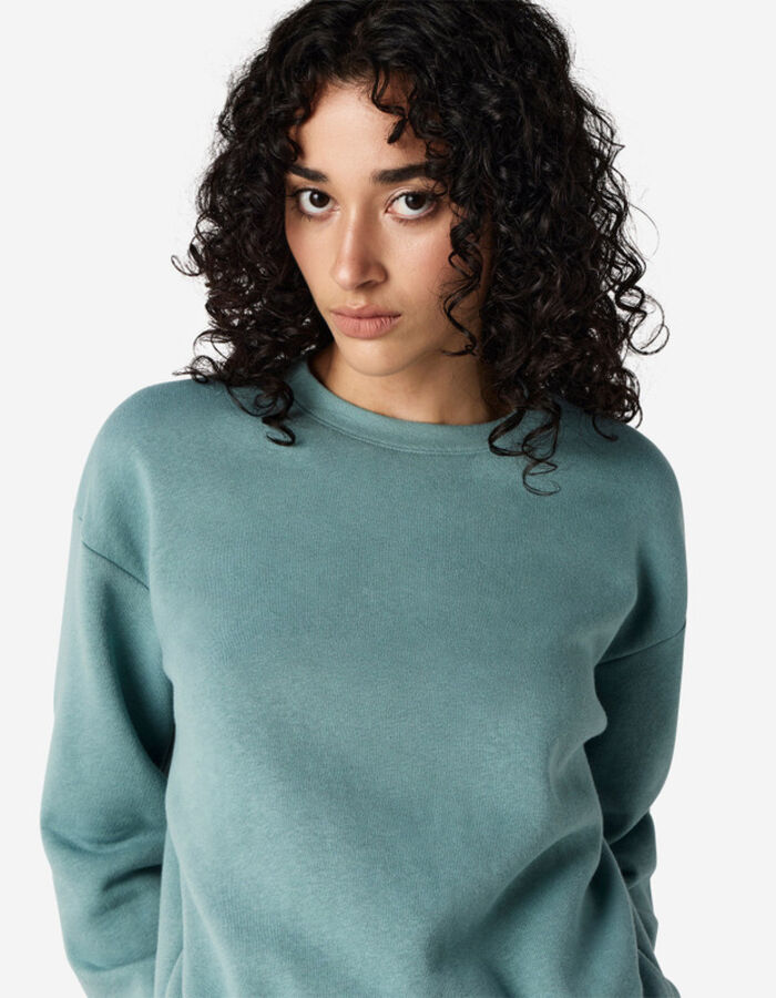 Women's Classic Cropped Crewneck Sweatshirt Thumbnail