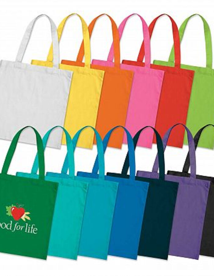 Cotton Coloured Tote Bag Thumbnail