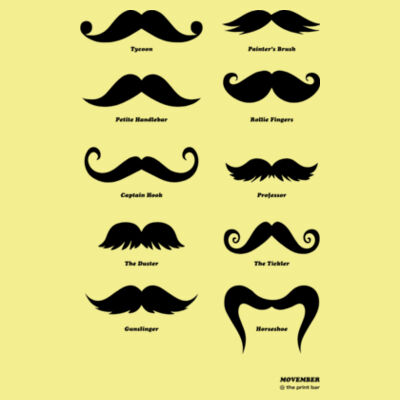 Movember Tee Design